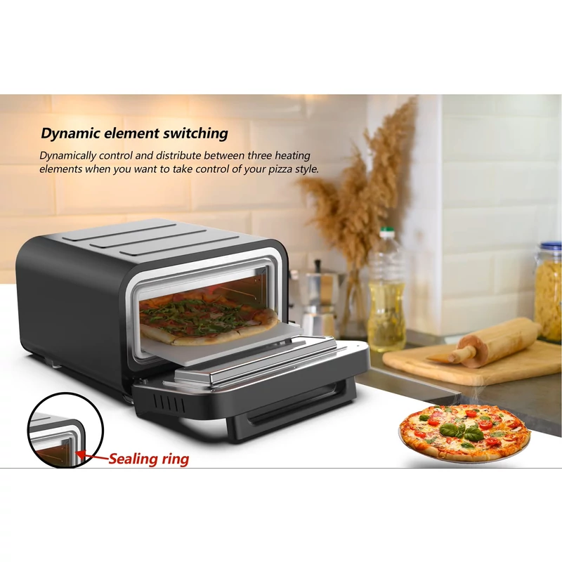 AVX PM120T Elektromos Pizzasütő gép--Előrendelés!--Beérkezés Februárban