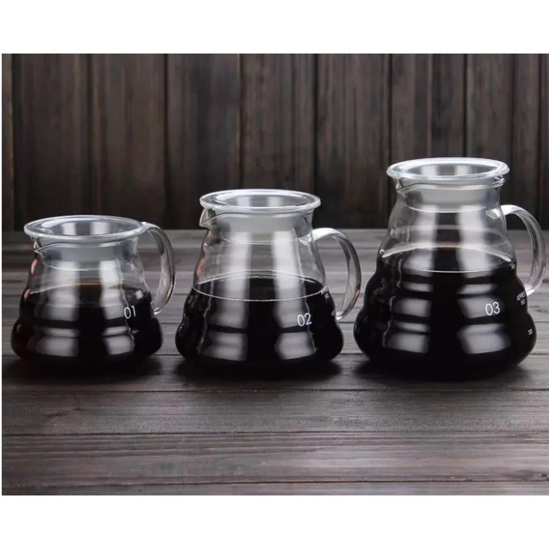 AVX RIO V60 üveg kávés kancsó S-780ml