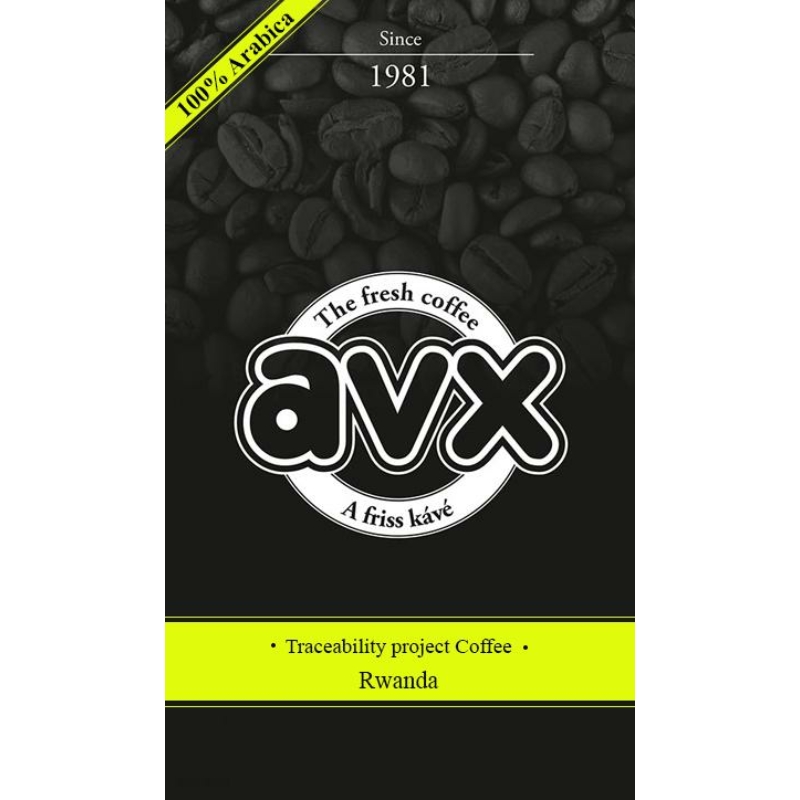 Rwanda Nova Natural Specialty 86p Pörkölt kávé 1000g-KV