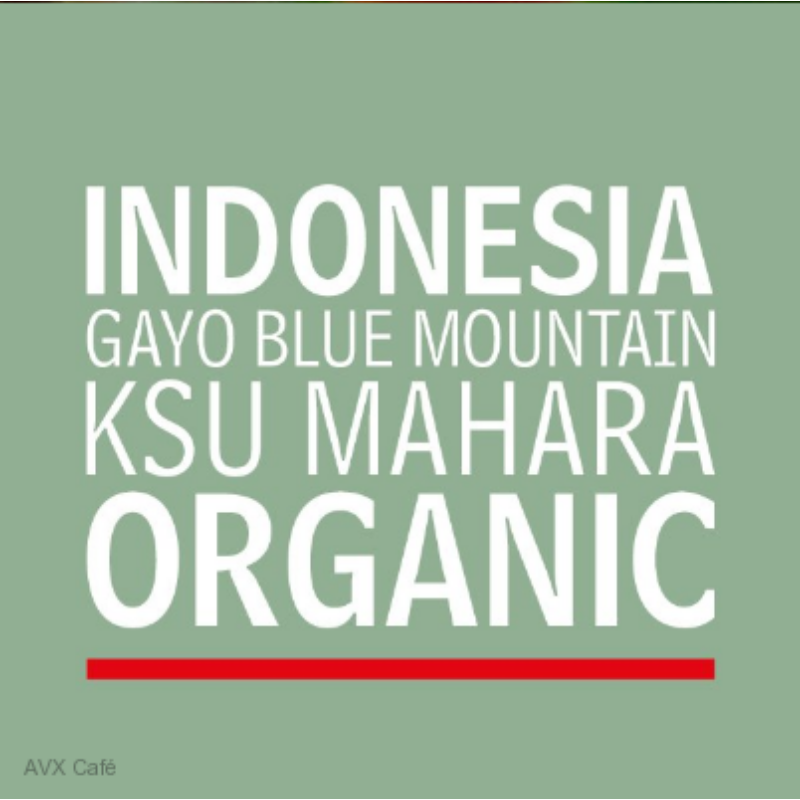 Indonesia Gayo Blue Mountain Pörkölt kávé 1000g-KS