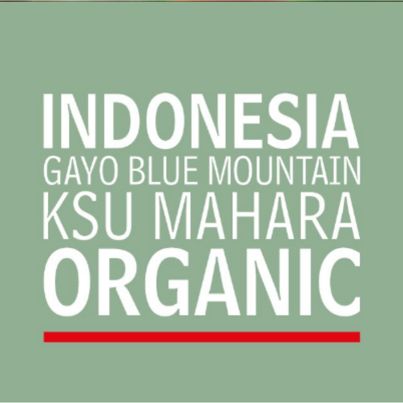 Indonesia Gayo Blue Mountain Pörkölt kávé 500g-KS