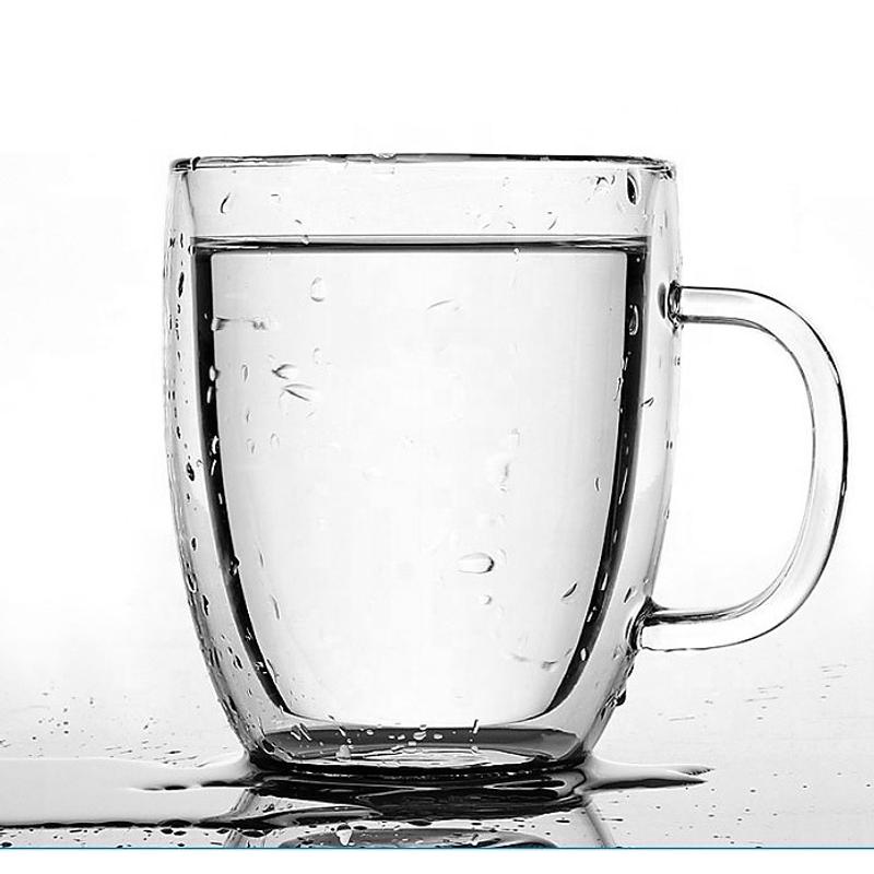 AVX TC008 Duplafalú Borosilicate üveg pohár 250ml