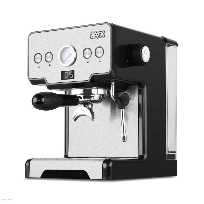 AVX EM TB1 2022 Kávégép + AVX CG1 Kávéőrlő