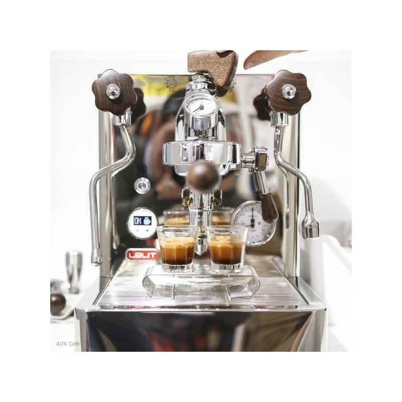Lelit Bianca PL162T-V3 Kávégép + DF64 II Single dose kávéőrlő fekete Kávéőrlő