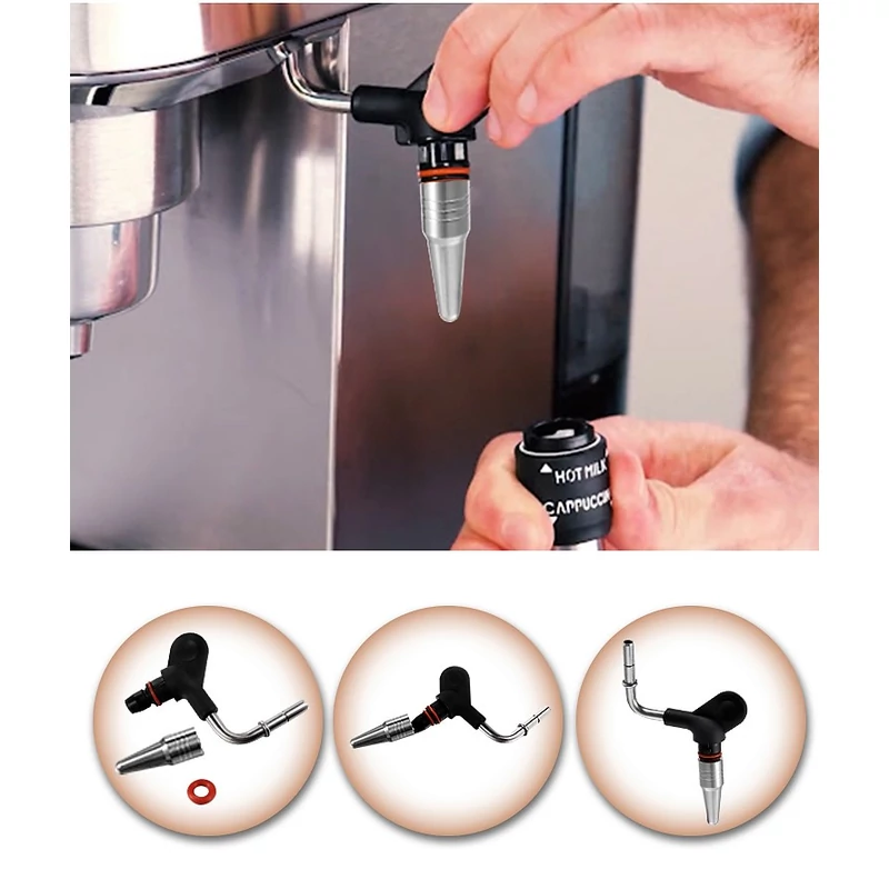 Delonghi Dedica Kávégép Saválló gőzcső
